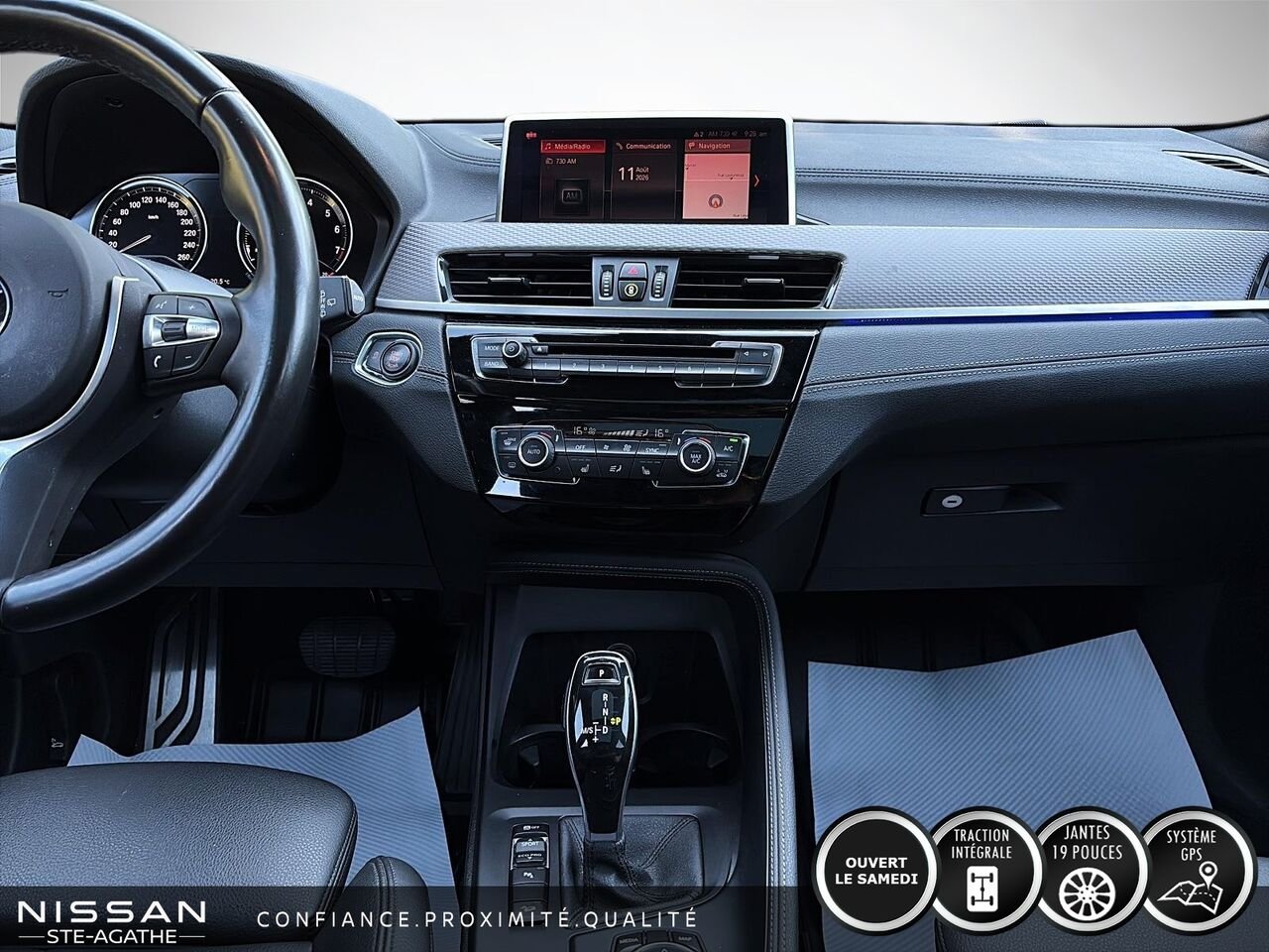 BMW X2 xDrive28i coupé pour activités sportives/CUIR| TOIT| CARPLAY 2020 Bleu Saint-Jérôme - photo #10