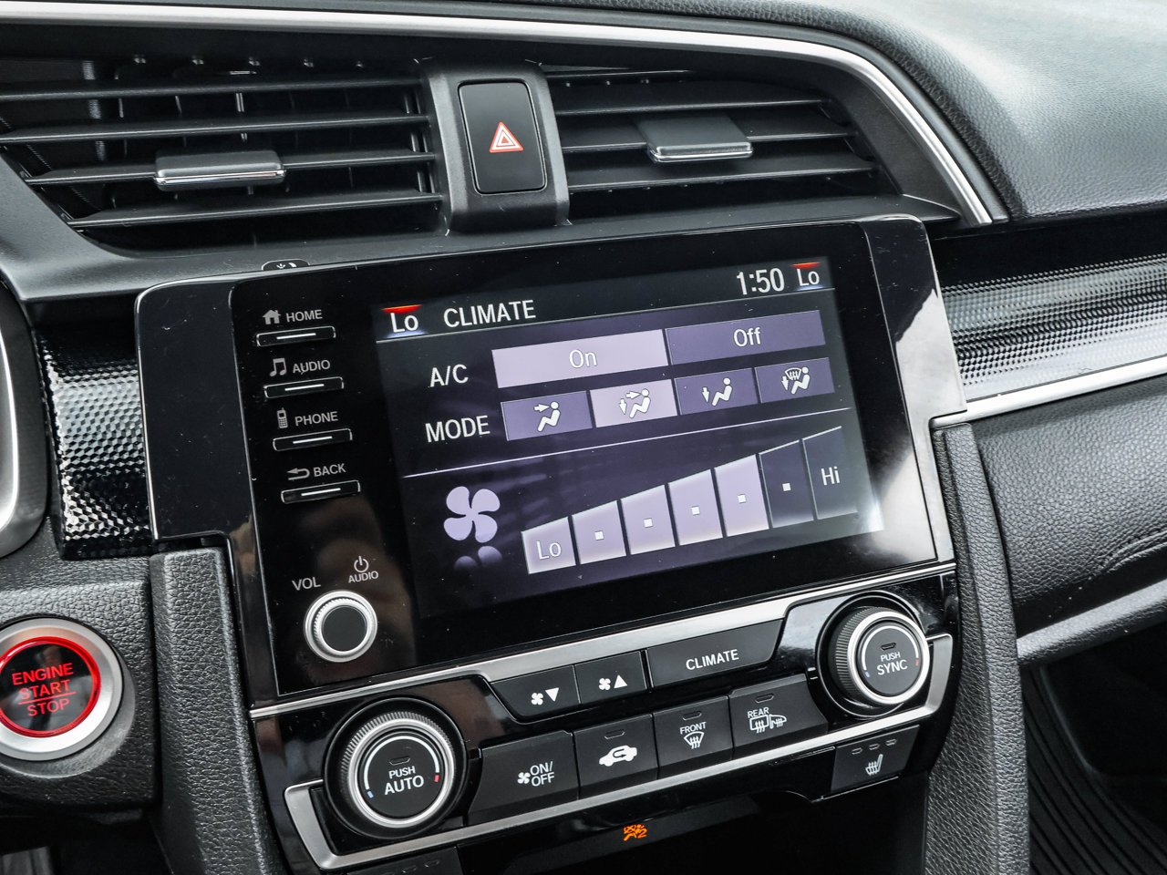 2021 Honda Civic Sedan Sport CVT Black Sherwood Park - photo #28