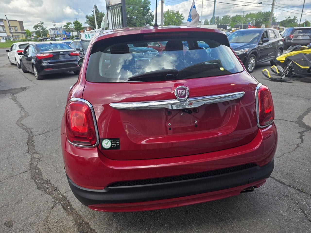fiat 500x 2016 Rouge Longueuil, - photo #4