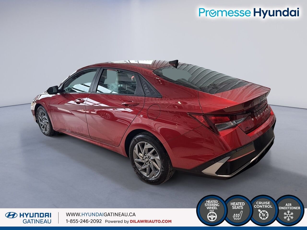Hyundai Elantra Preferred IVT*** sieges chauffants, volant chauffants , certifier*** 2024 Rouge Ottawa & Gatineau - photo #3