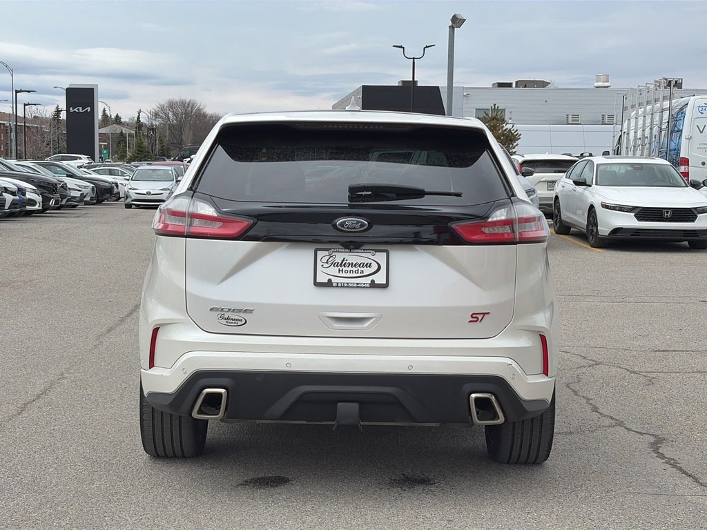 2019 Ford Edge ST White Gatineau - photo #4