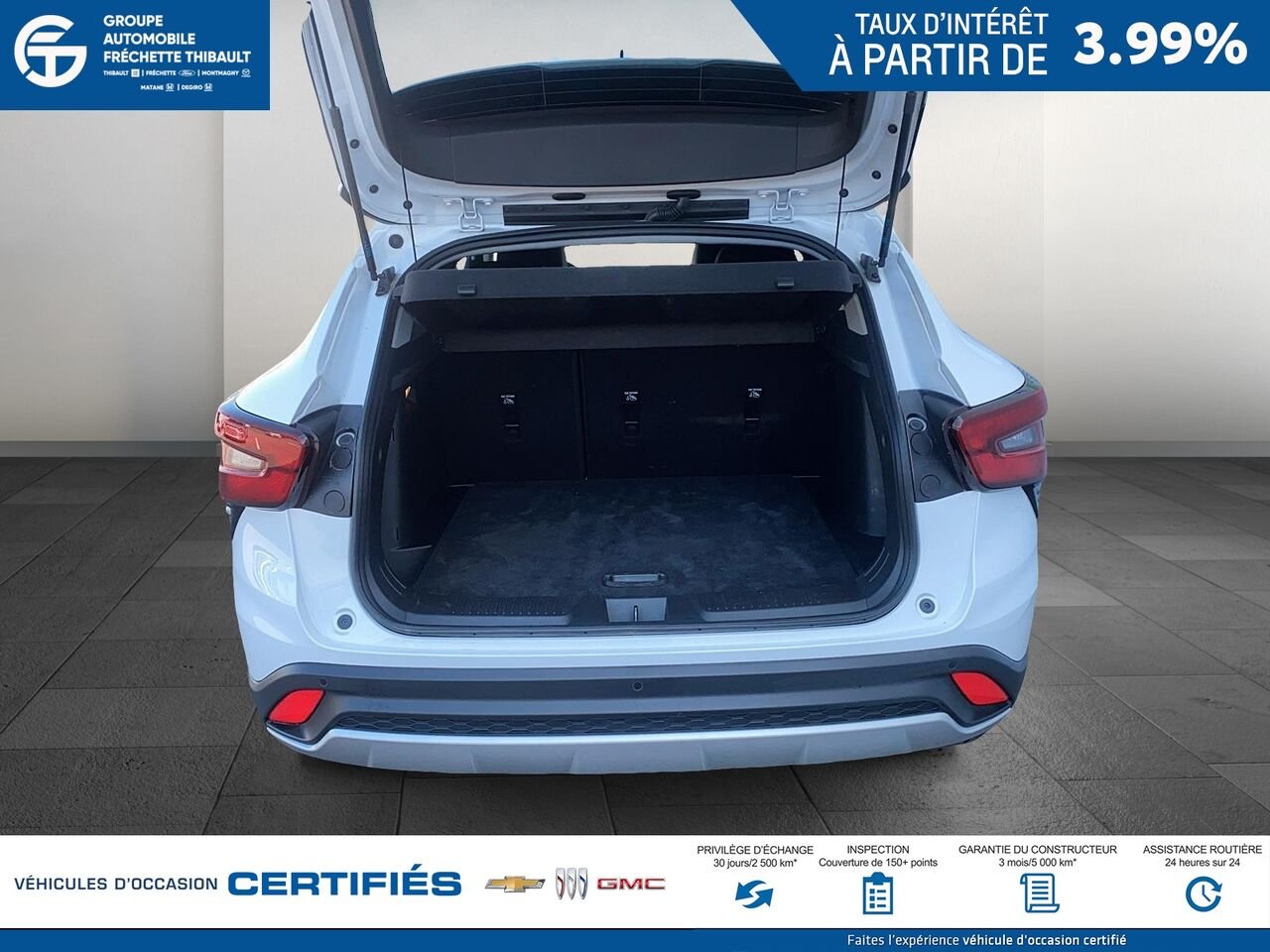 CHEVROLET TRAX Traction avant 4 portes LT 2025 Blanc Montmagny - photo #5