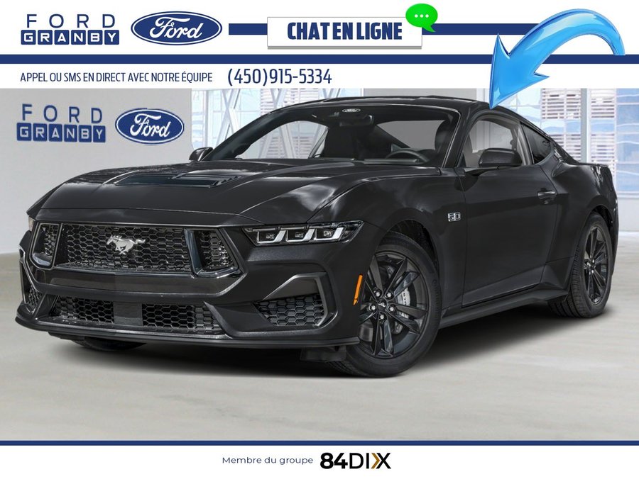 Ford Mustang 2024 Noir ombre