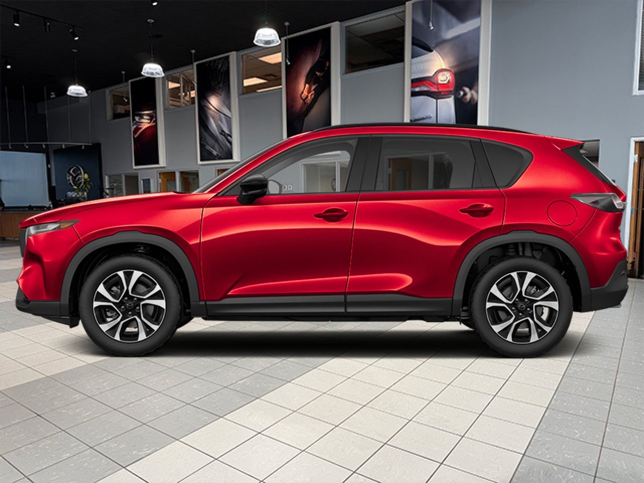 2026 MAZDA CX-5 GS Red Notre-Dame-des-Prairies - photo #1