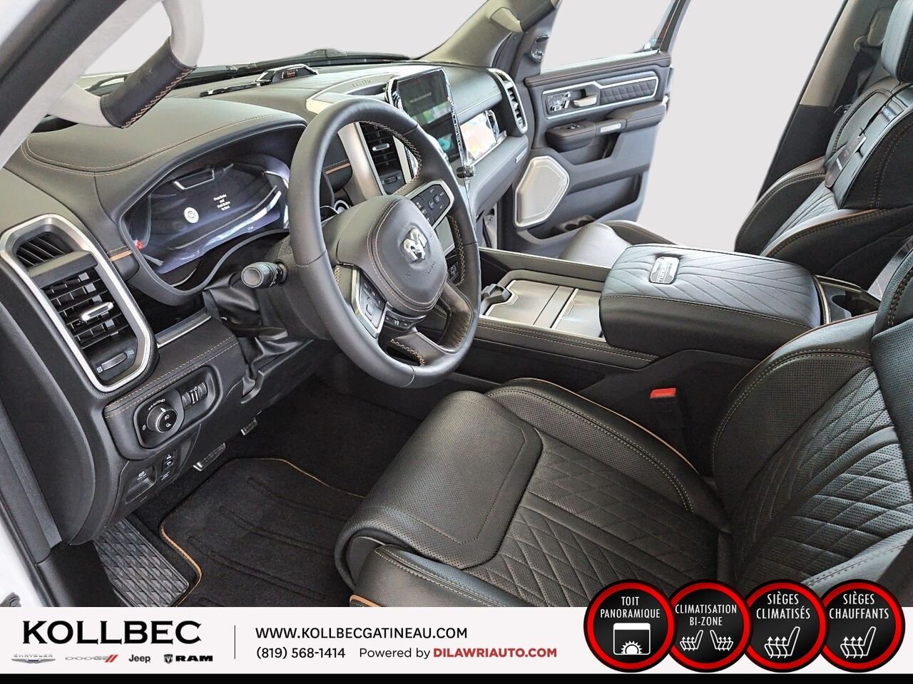 RAM 1500 Tungsten cabine d'équipe 4x4 caisse de 5 pi 7 po 2026 Triple couche nacrée ivoire Ottawa & Gatineau - photo #25