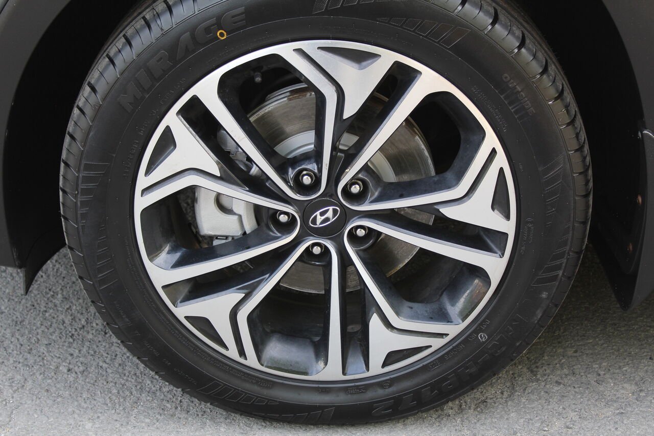 2019 Hyundai Santa Fe VIN: 5NMS5CAA7KH100988 Grey Sainte-Rose - photo #22