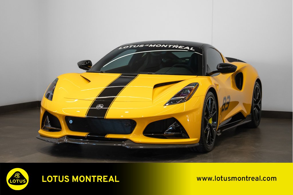 2025 Lotus Emira V6 Coupe Yellow Kirkland - photo #0