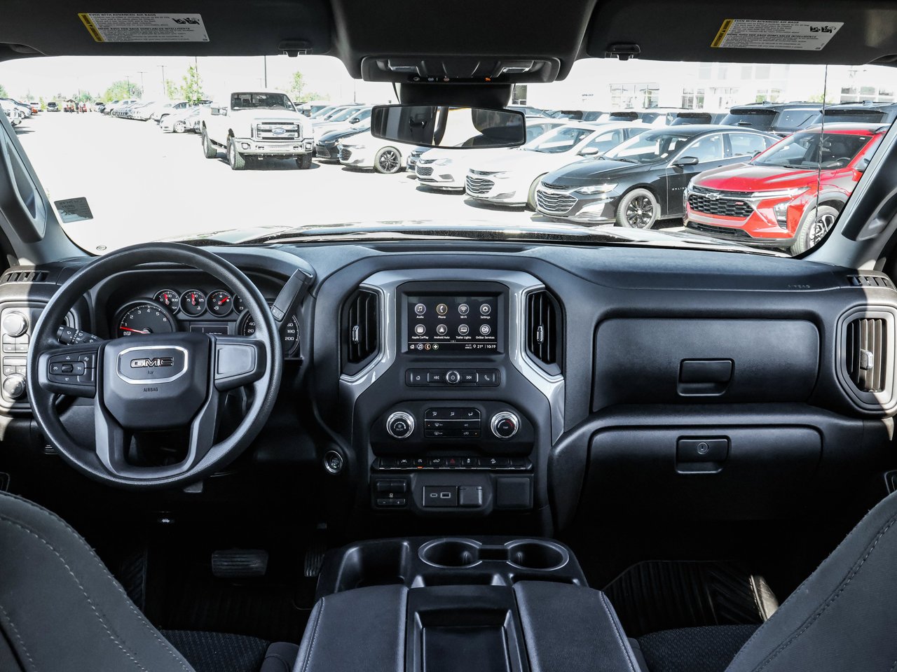 2024 GMC Sierra 1500 4WD Crew Cab 147 Pro Black Sherwood Park - photo #16