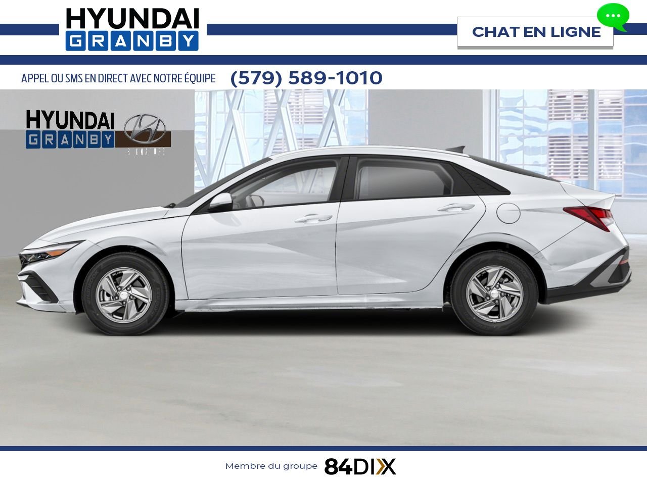 HYUNDAI Elantra 2026 Blanc Atlas Granby - photo #1