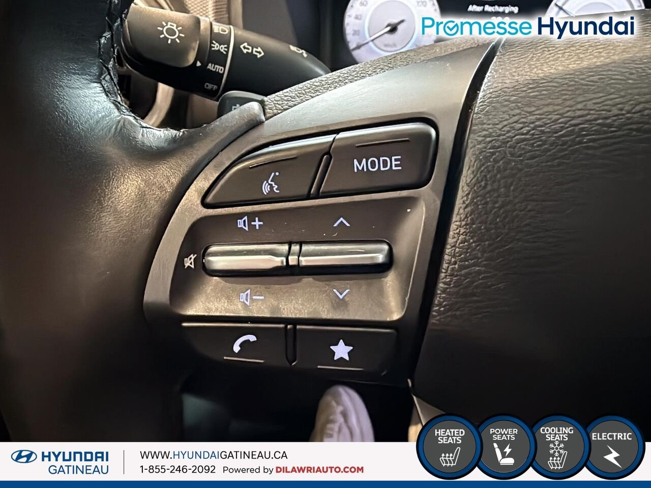 2023 Hyundai Kona Electric White Gatineau - photo #12