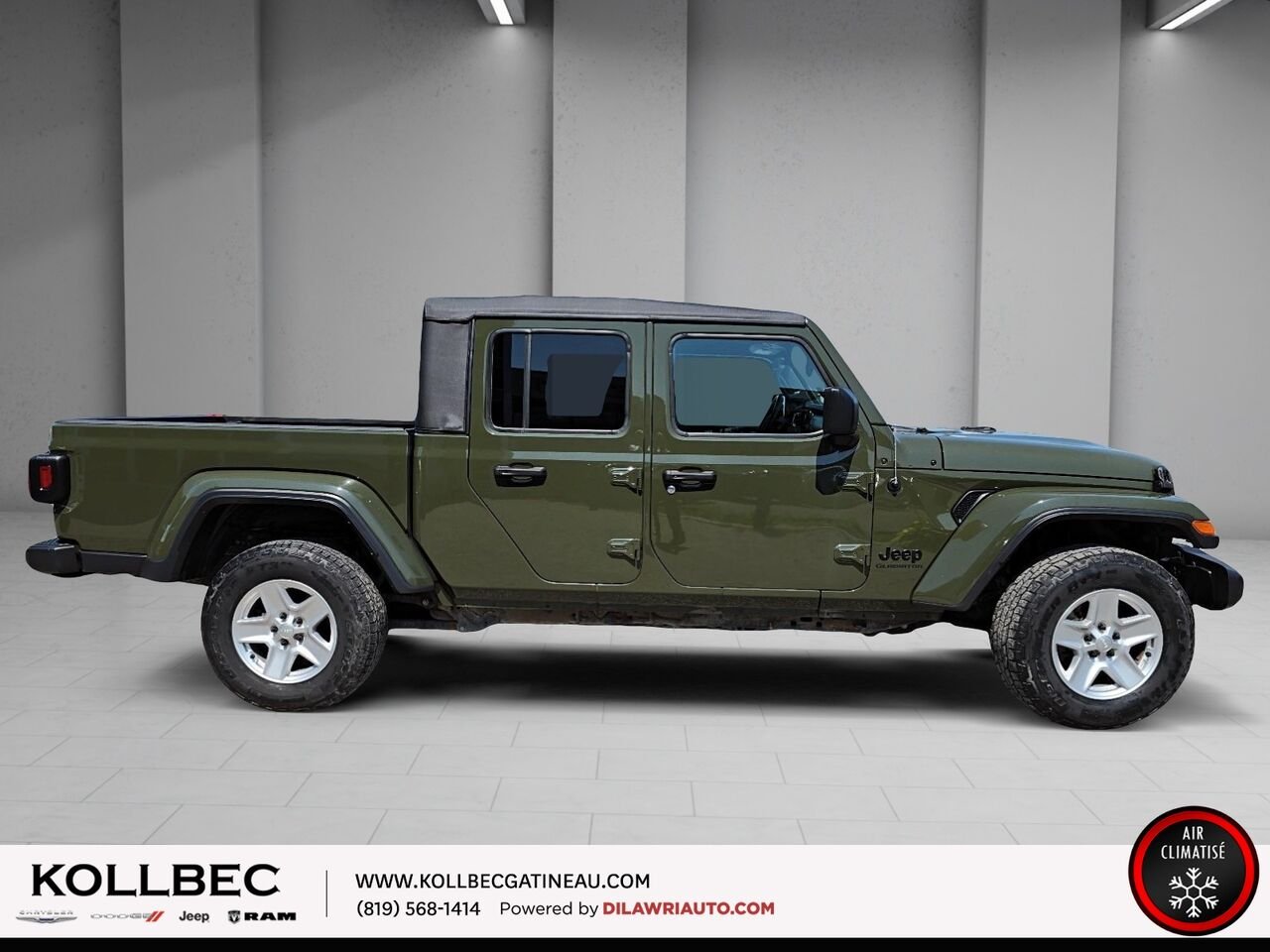 JEEP GLADIATOR Sport S 4x4 2022 Vert Ottawa & Gatineau - photo #13