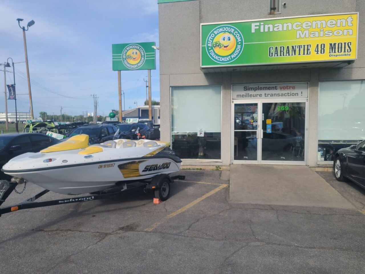 Sea-Doo Speedster 2010 Jaune Longueuil, - photo #0