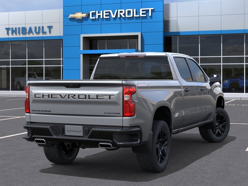 CHEVROLET SILVERADO 1500 Custom Trail Boss cabine multiplace 4RM 157 po 2026 Gris