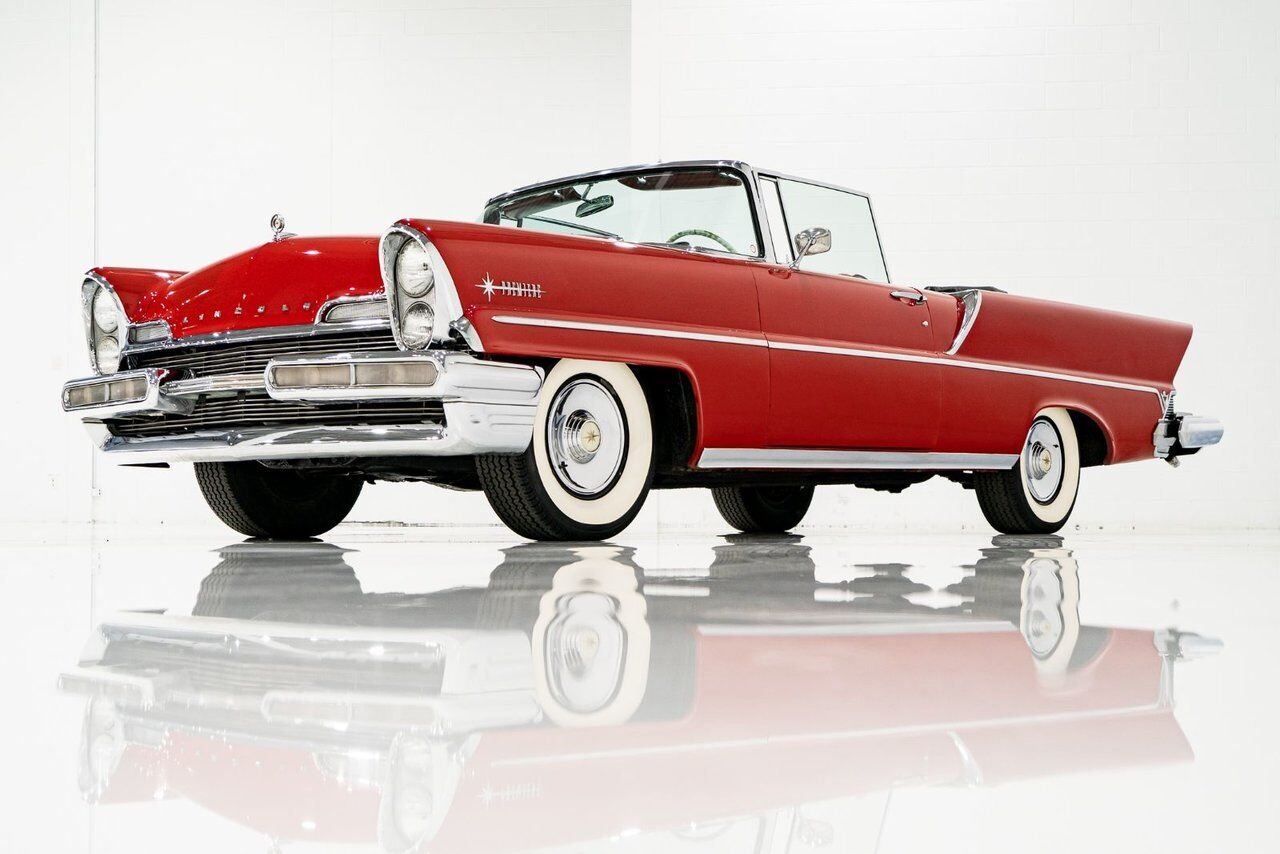 Lincoln Premiere **PRICE IN USD** 1957 Rouge Montréal - photo #23