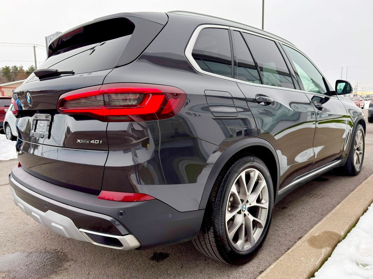BMW X5 2022 Gris Notre-Dame-des-Prairies - photo #8