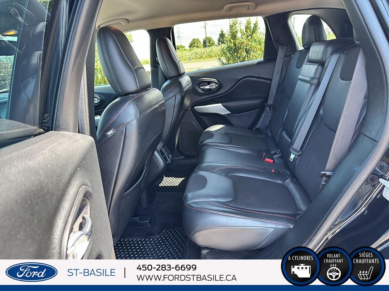 2018 JEEP CHEROKEE Black Saint-Basile-le-Grand - photo #15