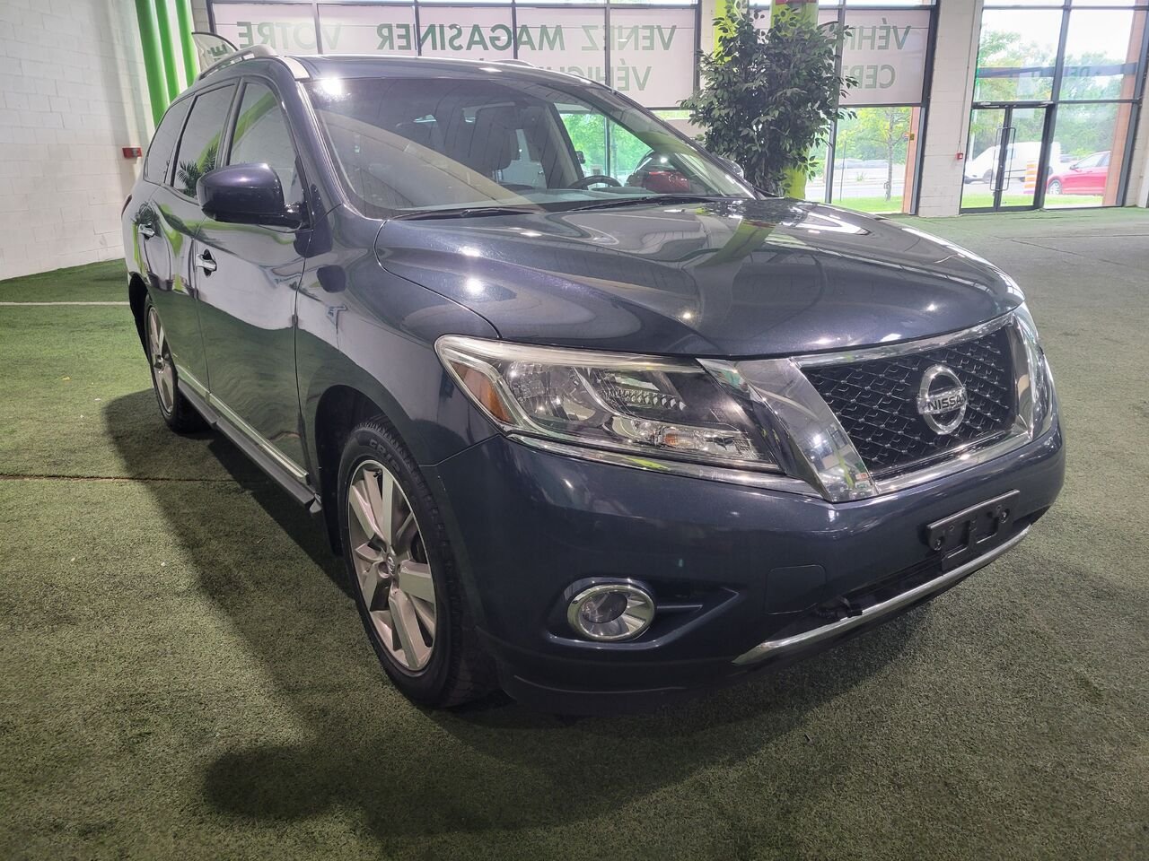 2016 Nissan Pathfinder Blue  - photo #7