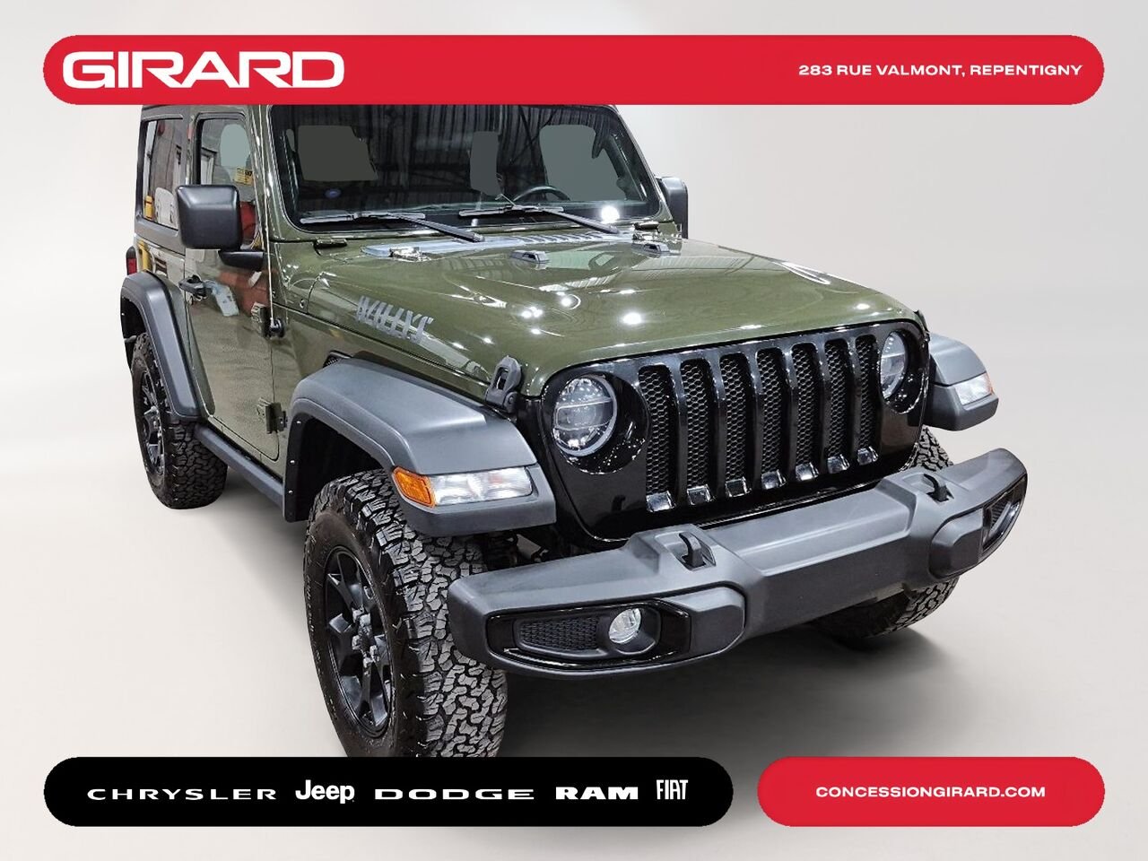 JEEP WRANGLER 2021 Vert Repentigny - photo #2