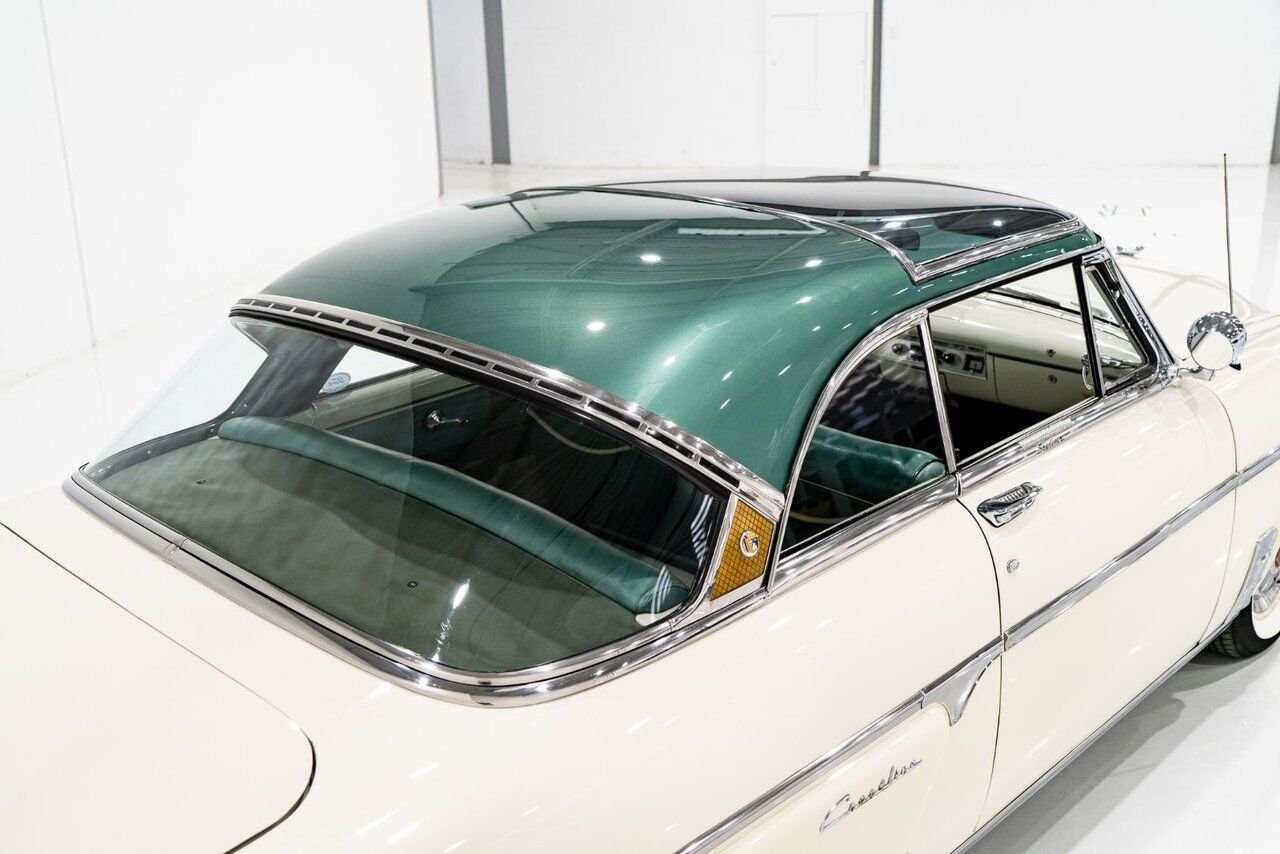 1954 Ford Crestline Skyliner rare glass top long term ownership White Montreal - photo #52
