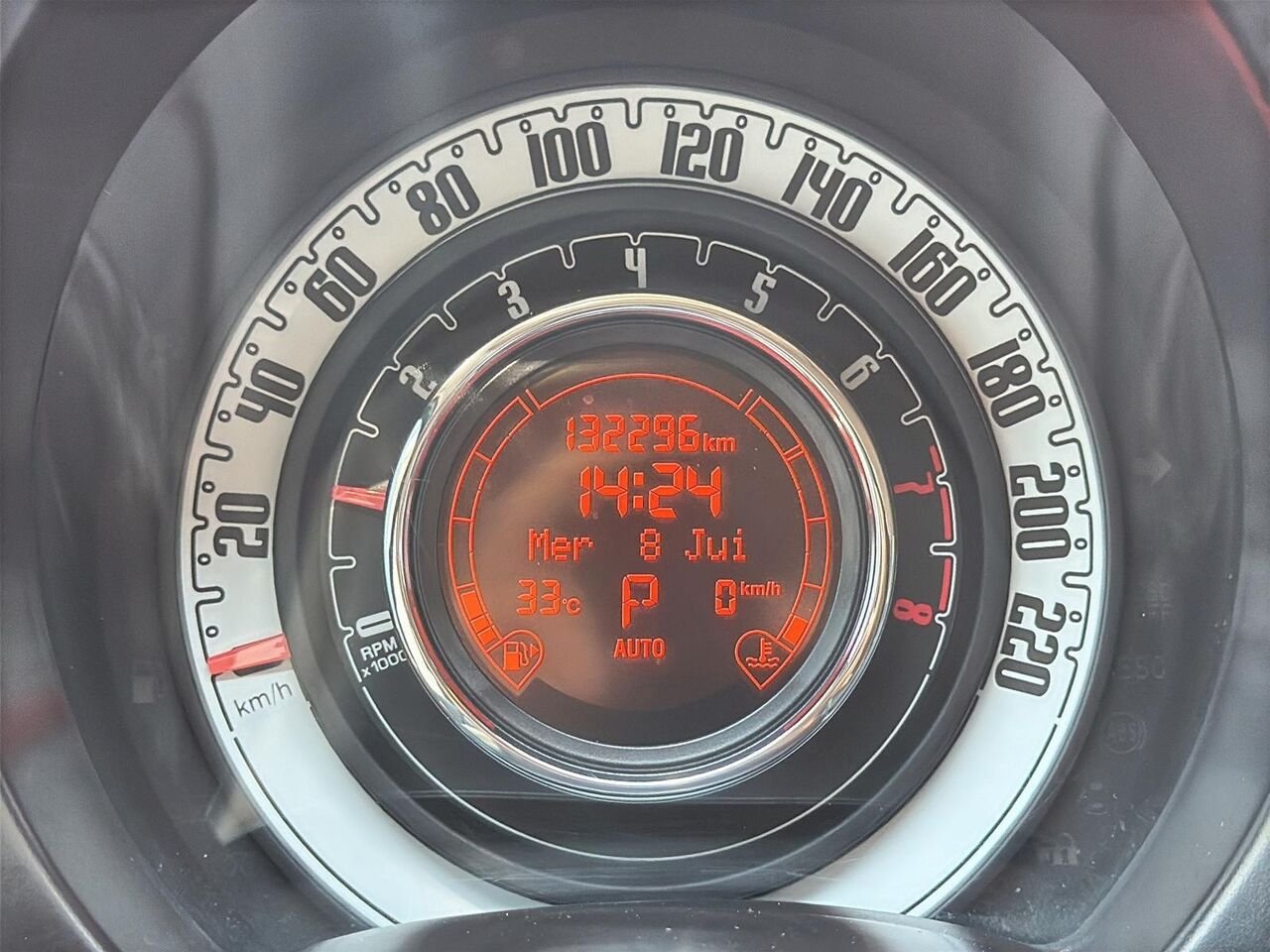 2014 FIAT 500 LOUNGE Grey Saint-Hyacinthe - photo #13