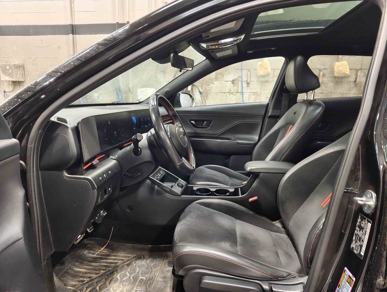 2024 Hyundai Kona 1.6T N Line AWD Black Sherwood Park - photo #7