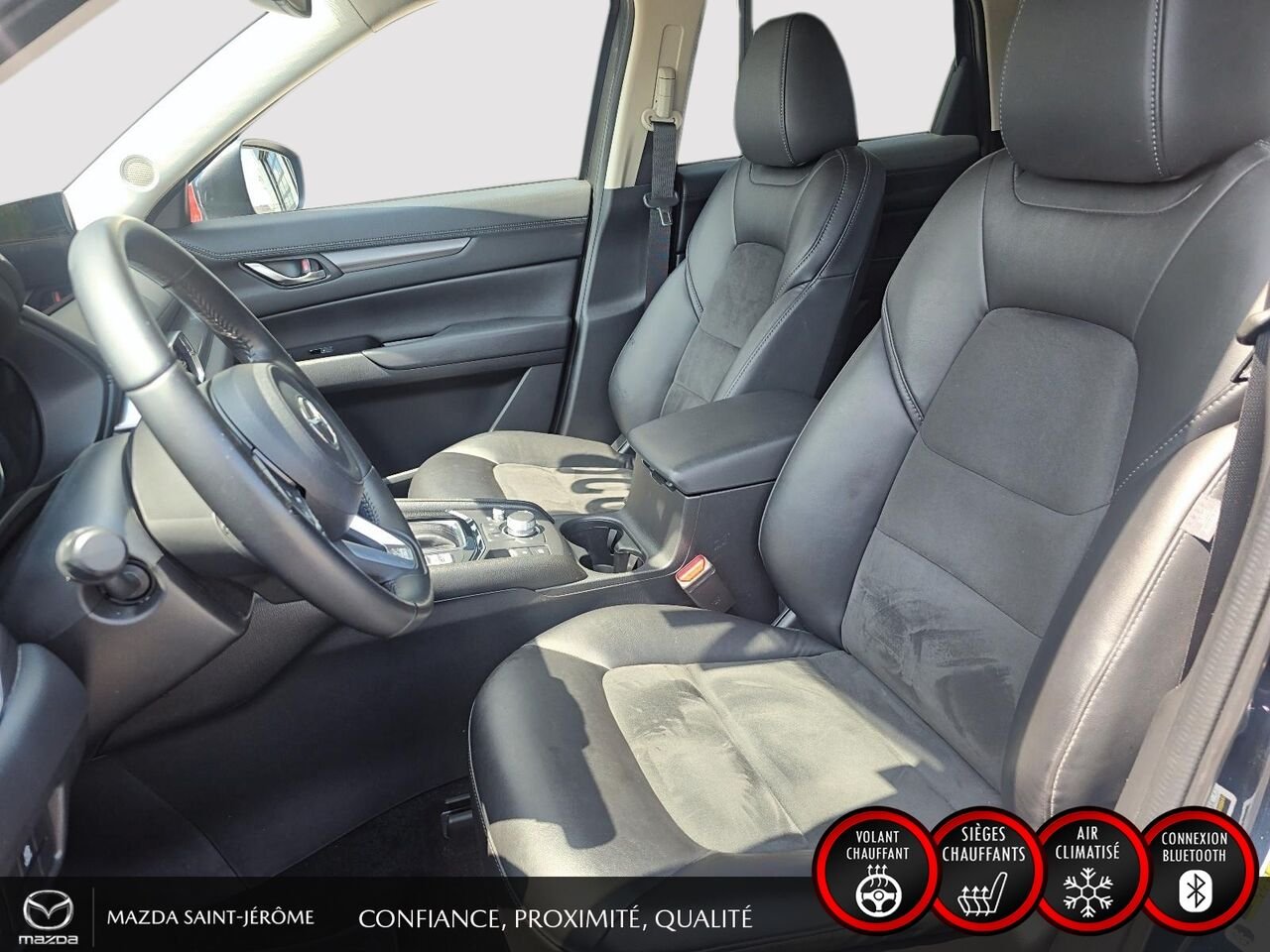 Mazda CX-5 GS | AWD | CUIR | MAGS | 2023 Bleu Saint-Jérôme - photo #16
