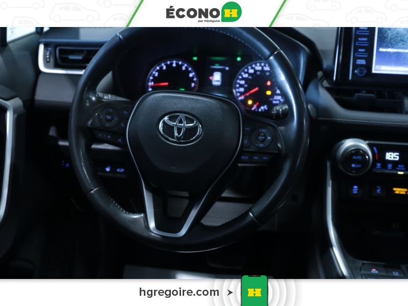 Toyota Rav 4 822554 | XLE AWD GR ÉLEC A/C BLUETOOTH CAMÉRA MAGS 2019 Blanc Laval - photo #14