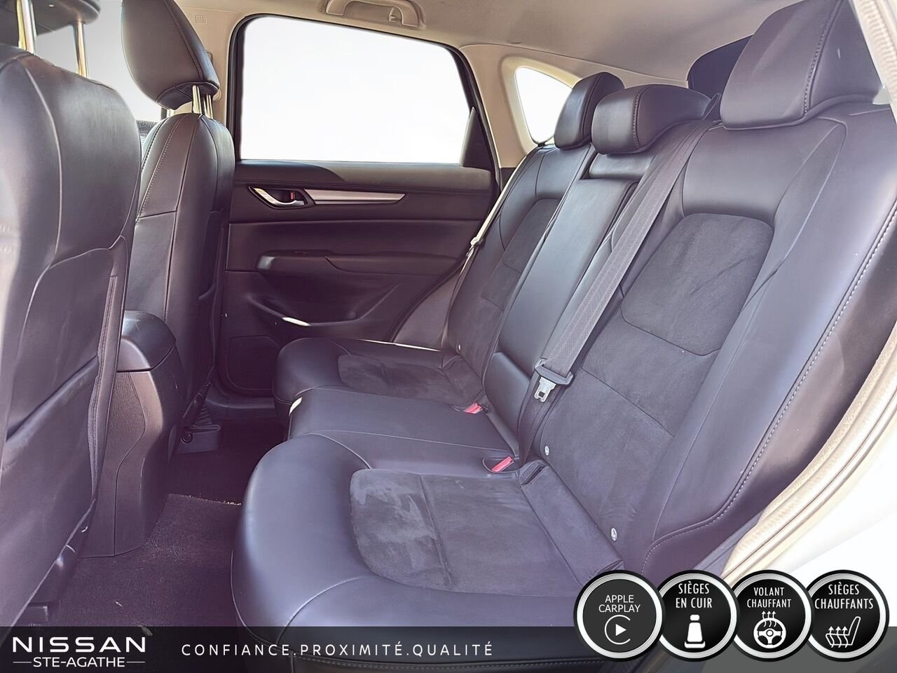2020 Mazda CX-5 GS | AWD | SIMILICUIR | SIÈGES ET VOLANT CHAUFFANTS White Saint-Jérôme - photo #8