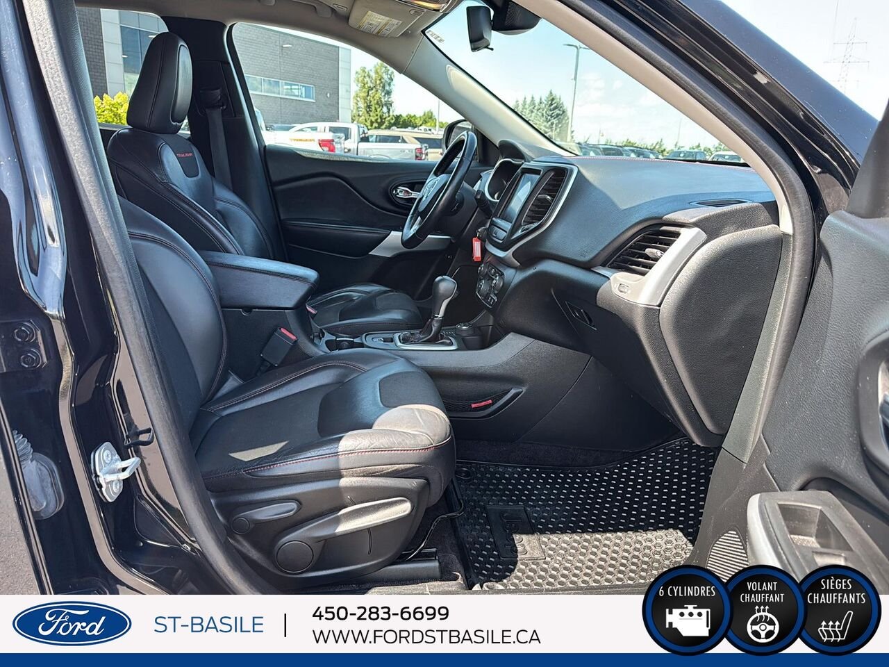 2018 JEEP CHEROKEE Black Saint-Basile-le-Grand - photo #12
