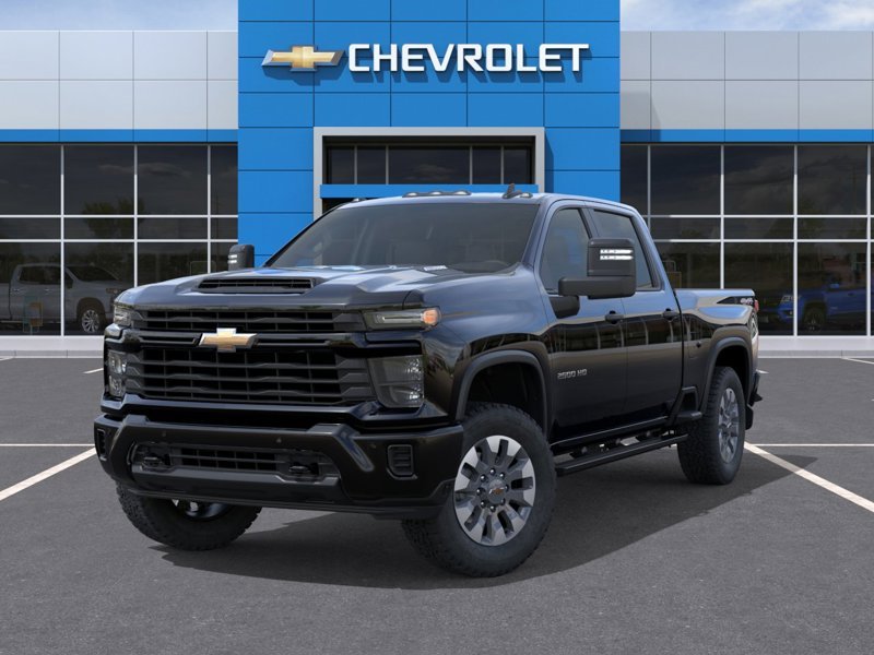 2026 CHEVROLET Silverado 2500HD Custom cabine multiplace 4RM 159 po Black Ottawa & Gatineau - photo #5