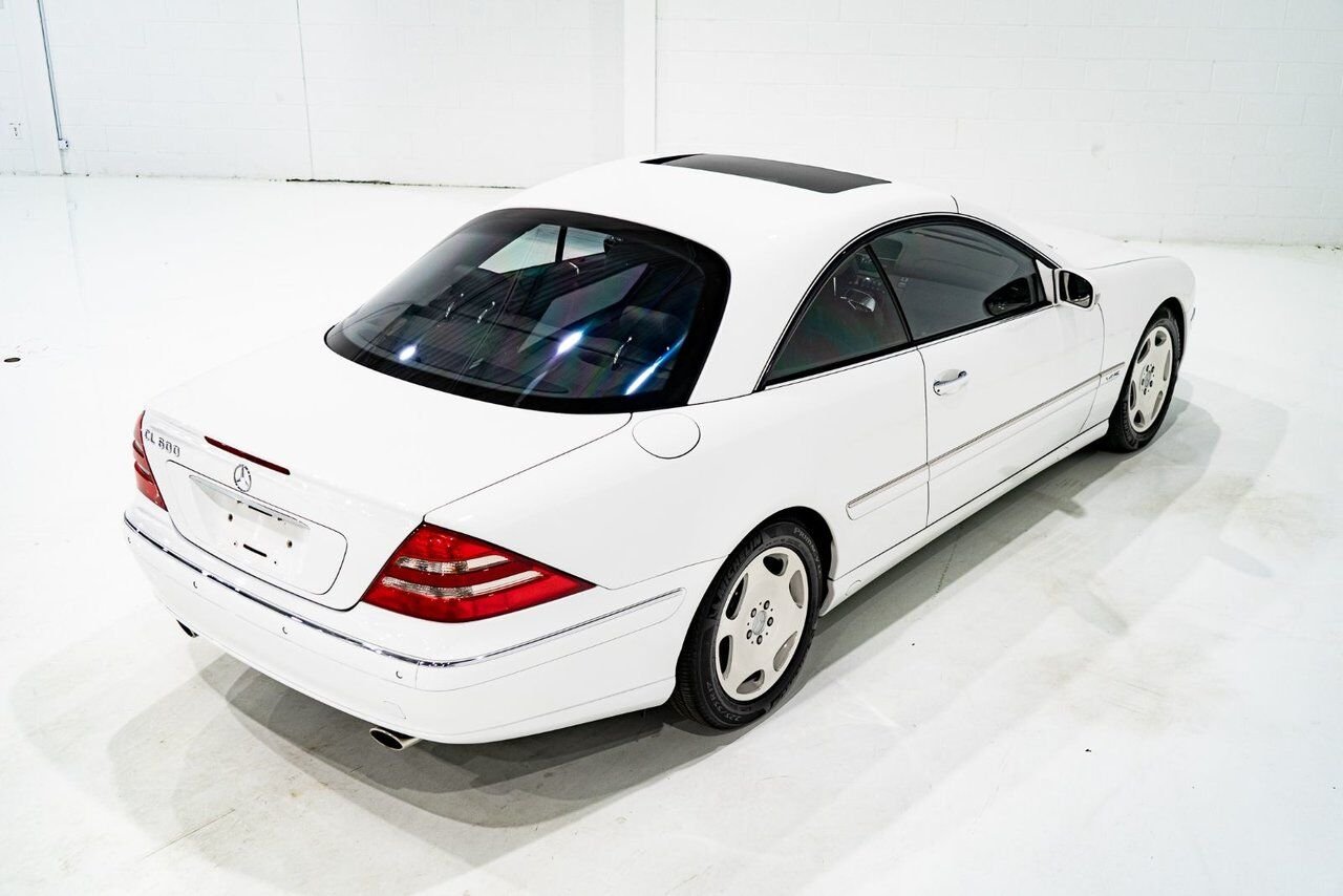 Mercedes-Benz CL600 V12 over $120,000 original MSRP 2001 Blanc Montréal - photo #33