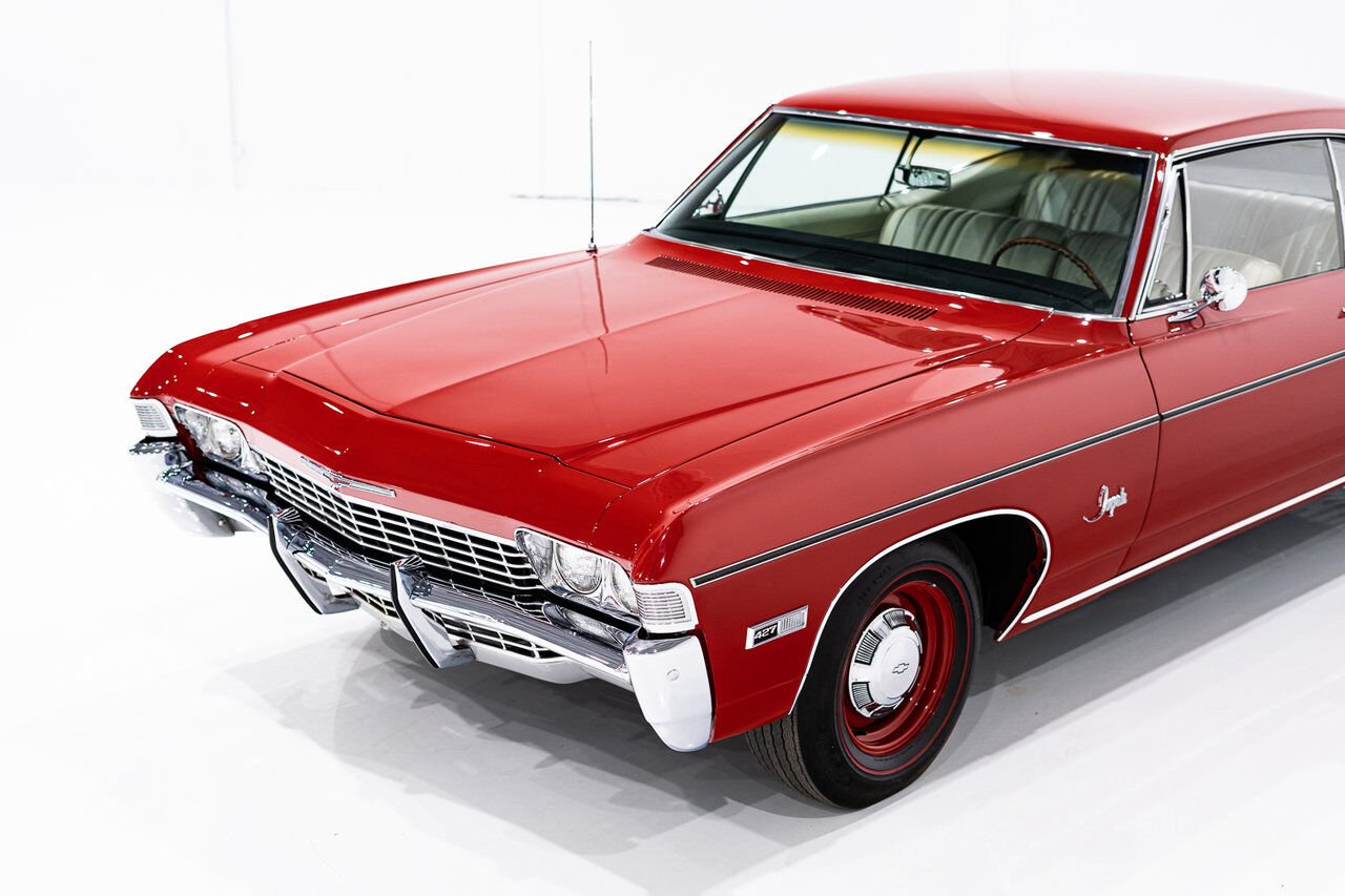 1968 Chevrolet Impala Match N# L72 427/425 4spd 4.56gear Org Bill Of Sale | PRIX EN USD Red Montreal - photo #40