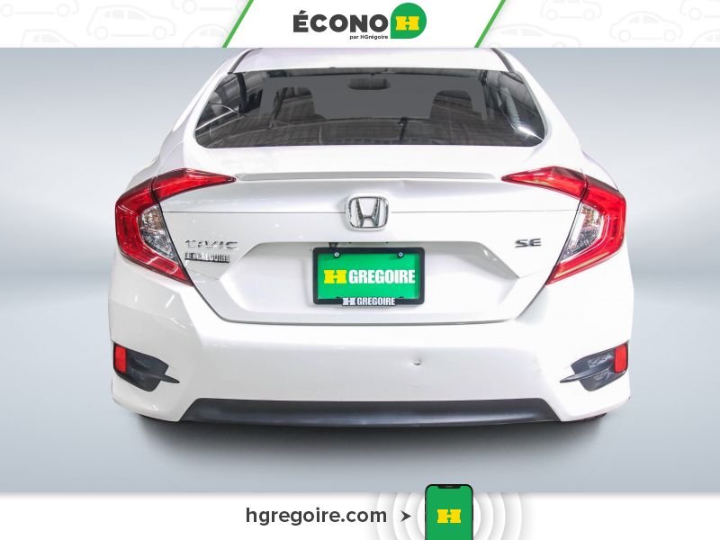 2018 Honda Civic White Blainville - photo #5