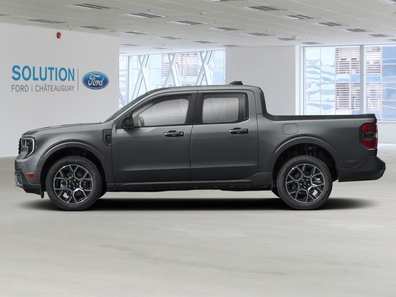 Ford Maverick LARIAT CABINE SUPERCREW TI 2026 Gris carbonisé métallisé Châteauguay - photo #2