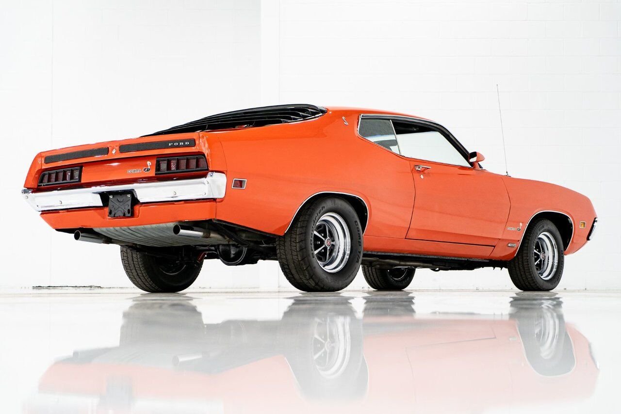 1970 Ford Torino Super Cobra Jet Matching# 429cu.in. DragPack **PRIX EN USD** Orange Montreal - photo #57