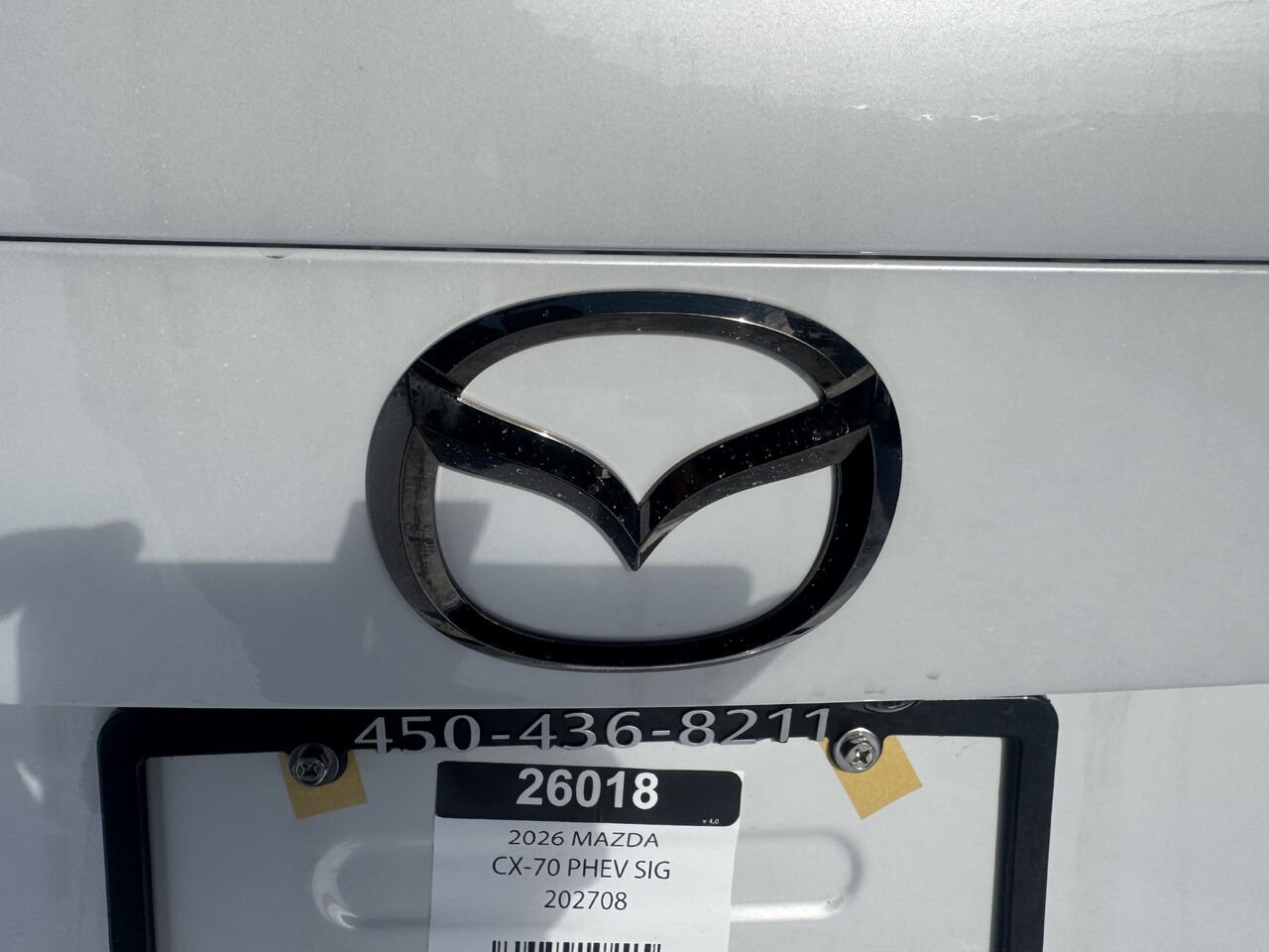 2026 MAZDA CX-70 PHEV Signature TI Rhodium White Metallic Saint-Jérôme - photo #10