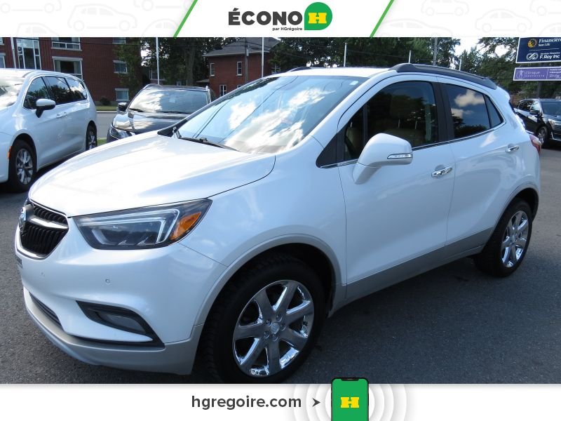 Buick Encore 2018 Blanc Saint-Eustache - photo #2