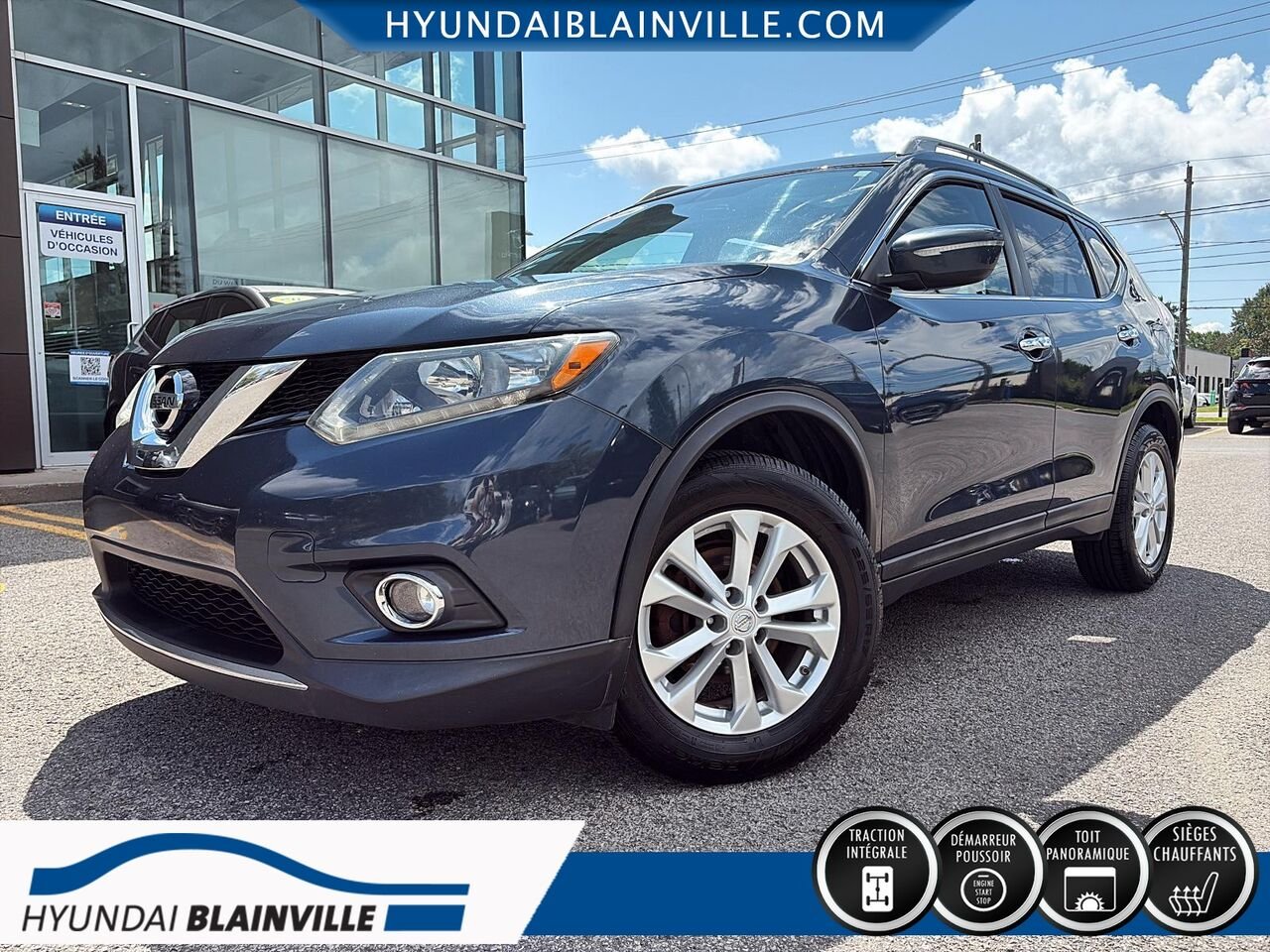 Nissan Rogue 2015 Gris Blainville - photo #0