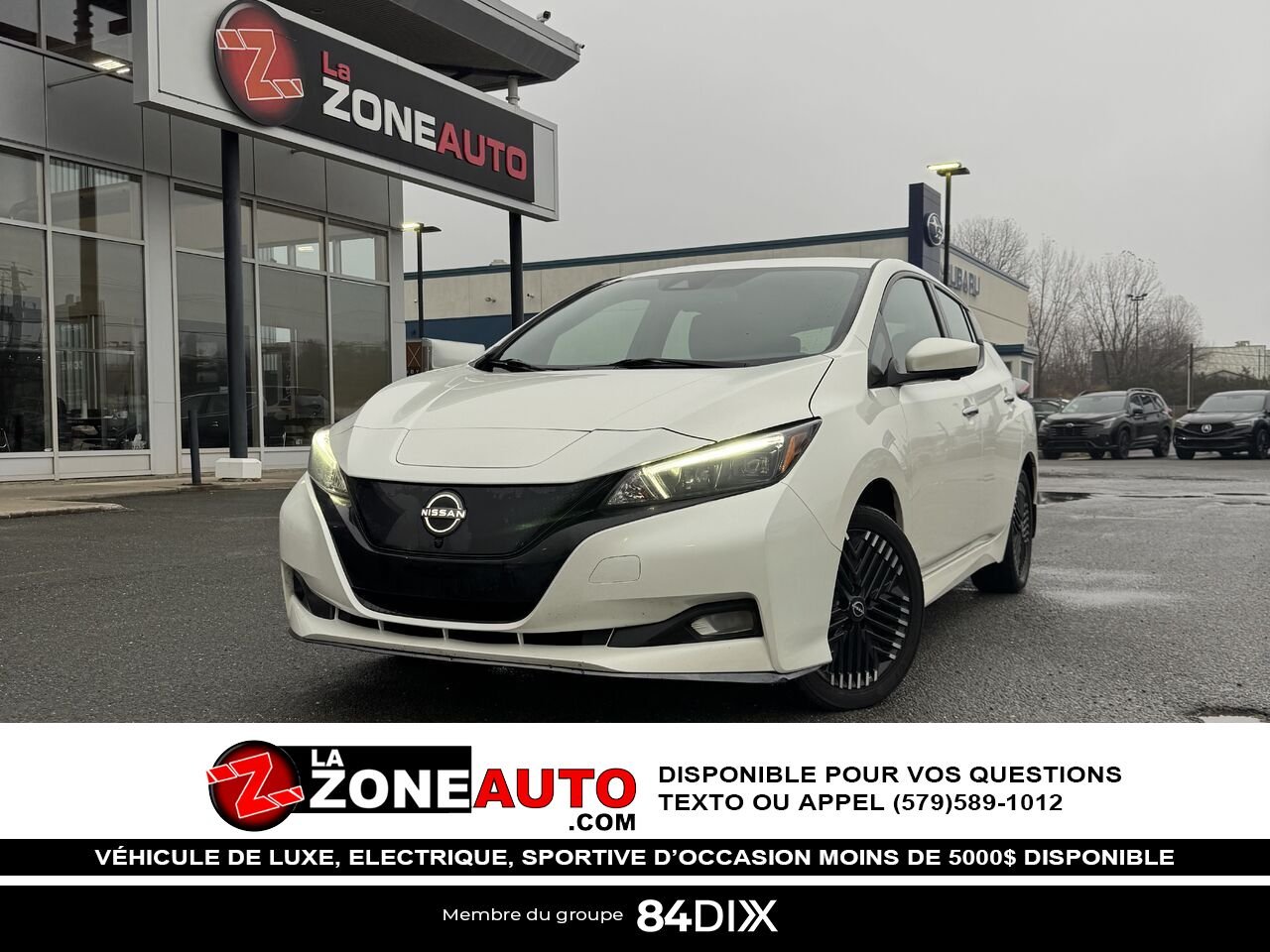 2023 Nissan LEAF White Granby - photo #0