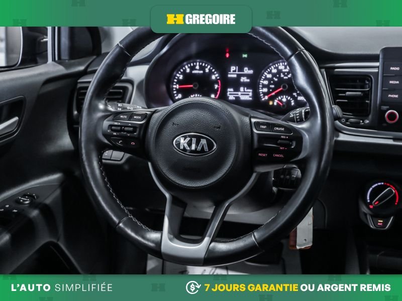 Kia Rio 5 821790 | LX+ AUTO AC GR ELEC CAM RECULE BLUETOOTH 2019 Noir Laval - photo #17