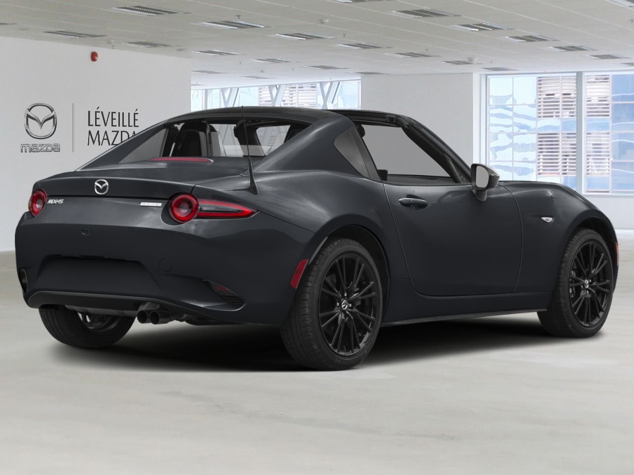 2026 Mazda MX-5 RF GS-P BM Jet Black Mica Laval - photo #1