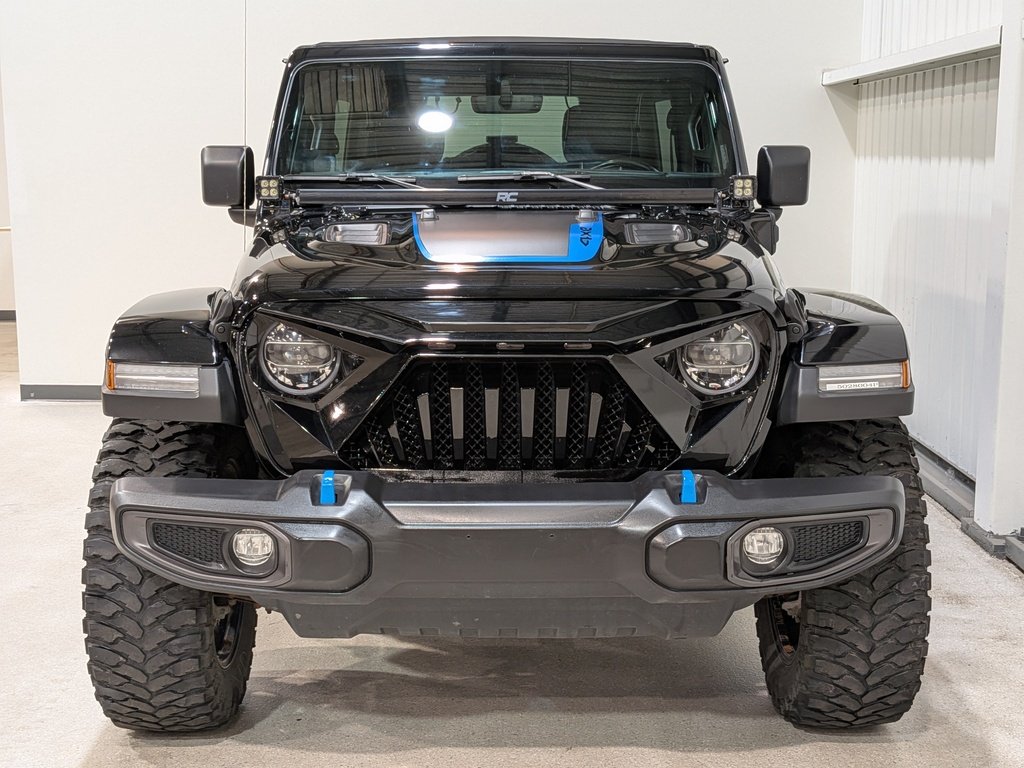 2022 Jeep Wrangler 4xe Unlimited Rubicon 4x4 Black Val-David - photo #3