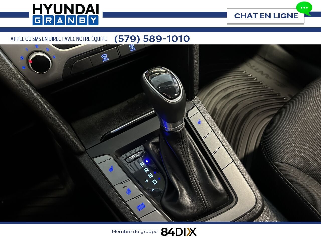 Hyundai Elantra 2018 Bleu Granby - photo #16
