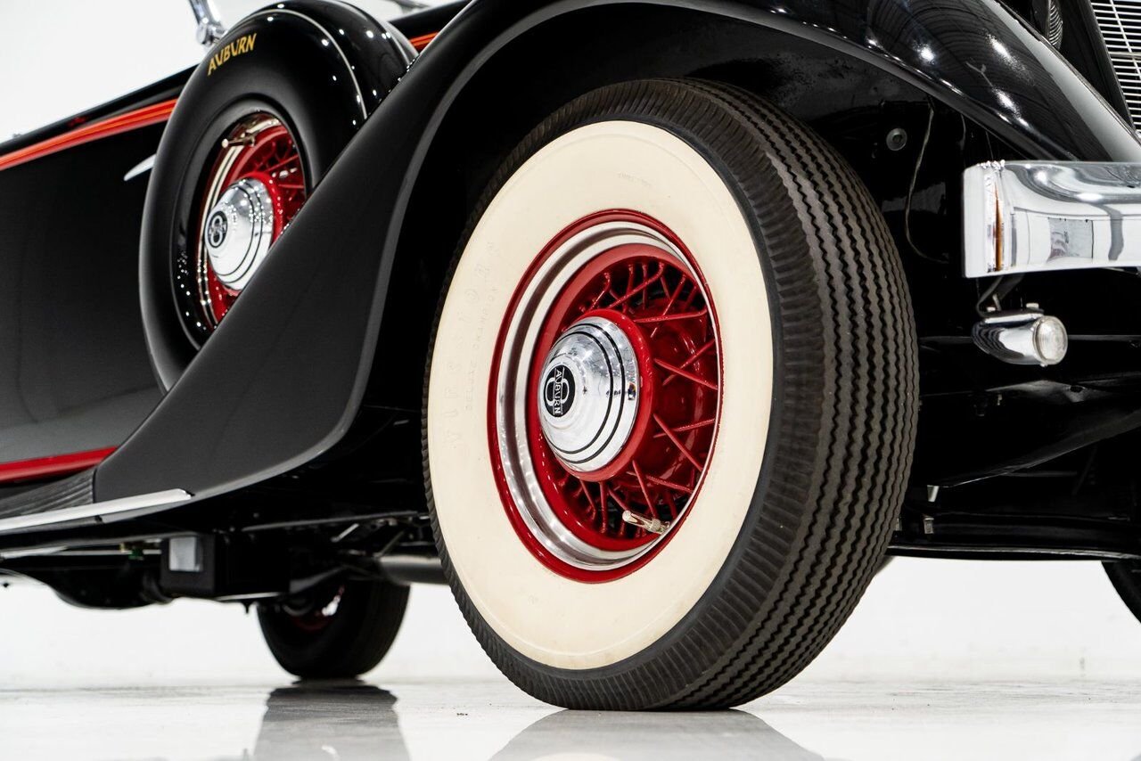 Auburn 851 Supercharge Phaeton **PRIX EN USD** 1935 Noir Montréal - photo #47