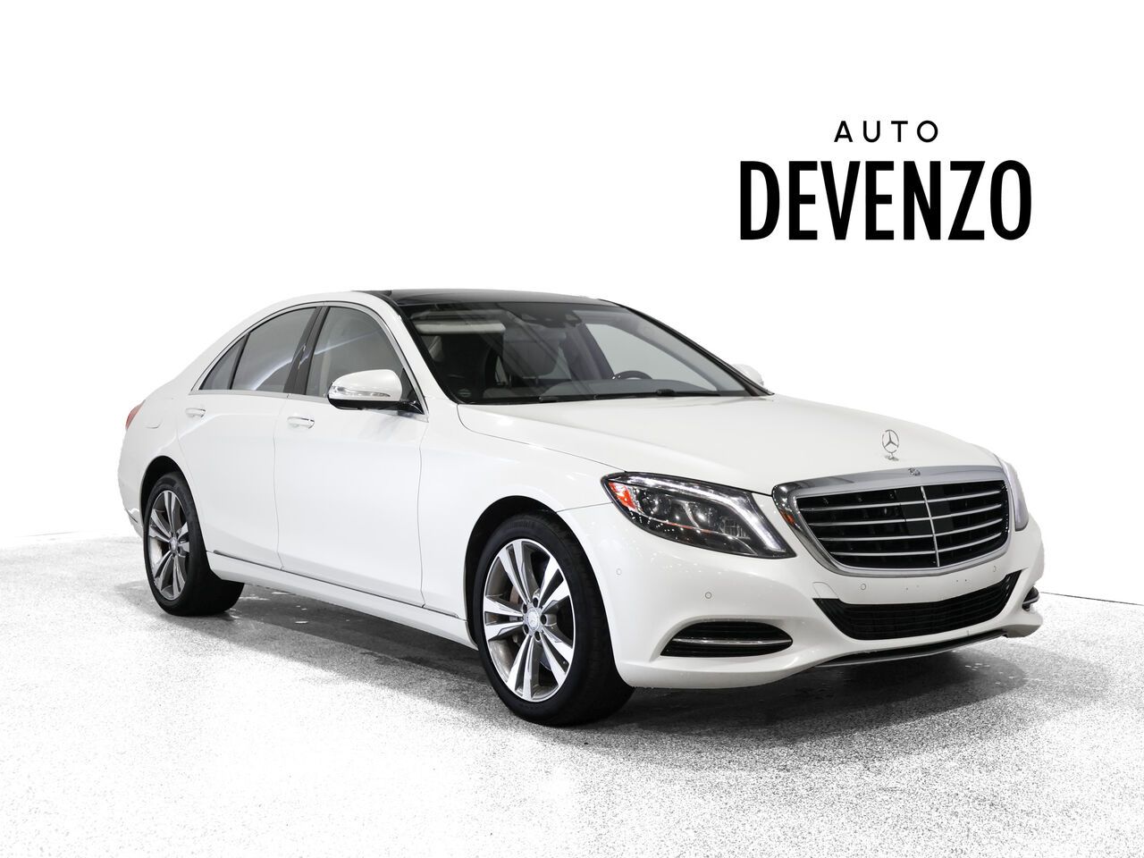 White 2017 Mercedes-Benz S-Class Sedan All-Wheel Drive Automatic