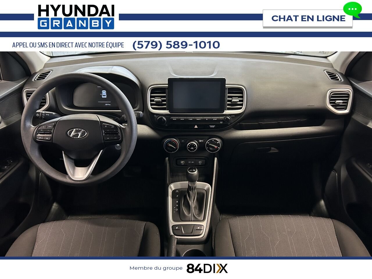 2024 Hyundai Venue Black Granby - photo #12