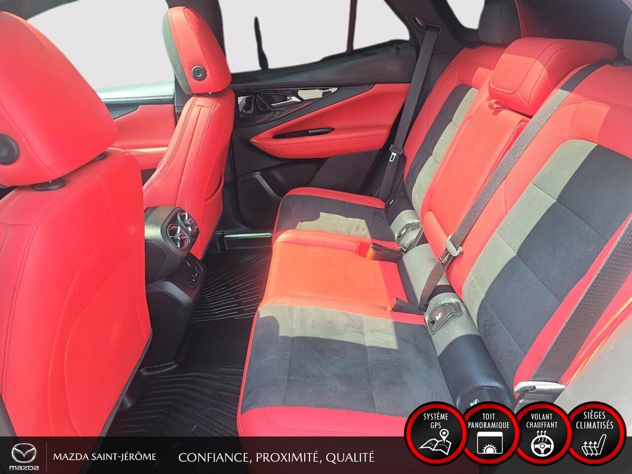 2025 Chevrolet Blazer EV RS | AWD | TOIT PANORAMIQUE | 85 kWh | SIÈGES VENTILÉS White Saint-Jérôme - photo #21