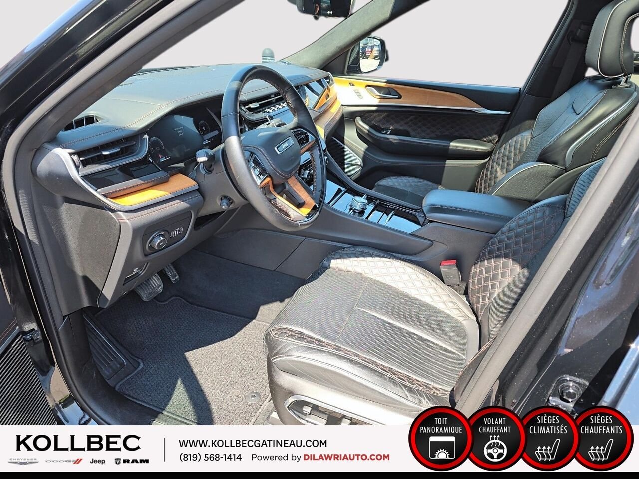 2023 JEEP GRAND CHEROKEE Summit Reserve 4x4 Black Ottawa & Gatineau - photo #24