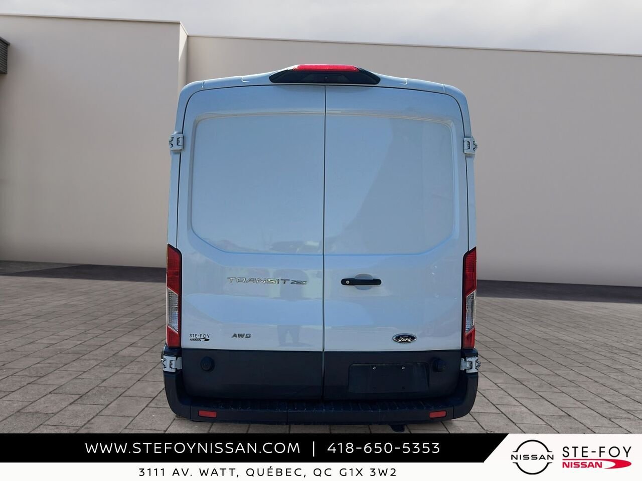 2024 Ford Transit TOIT HAUT TRACTION INTEGRALE White Ste-Foy - photo #2
