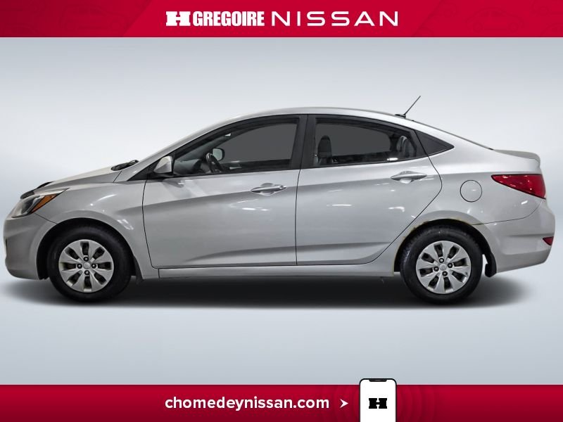 2015 Hyundai Accent Silver Laval - photo #4